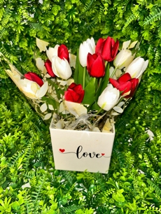 Arranjo Artesanal Tulipas