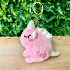 Chaveiro Unicornio Rosa