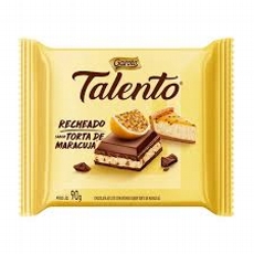 Chocolate Garoto 90g Talento Recheado Torta De Maracuja