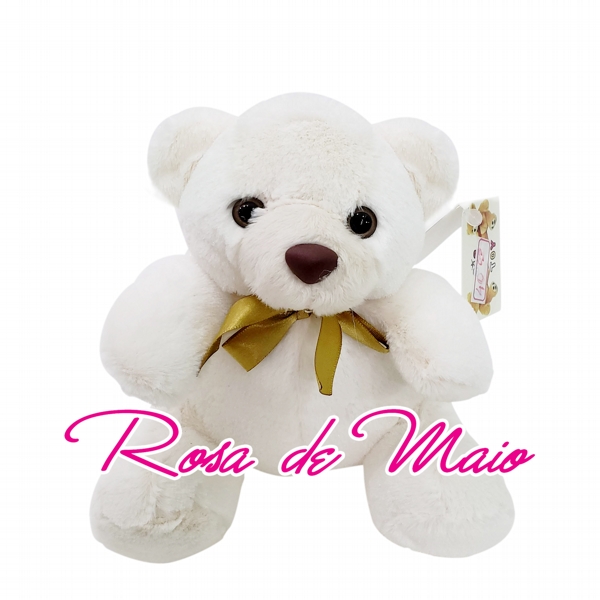 URSO POLAR DE PELUCIA BRANCO  (RM 811)       