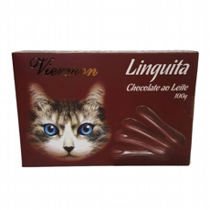 Chocolate Viermon Linguita - Caixa Marrom