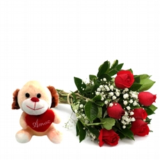 Kit - Amor Em Rosas Vermelhas