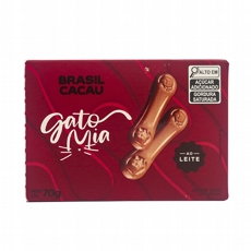 Chocolate Brasil Cacau Gato Mia - AO LEITE