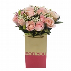 Arranjo de Rosas Cor de Rosa For You