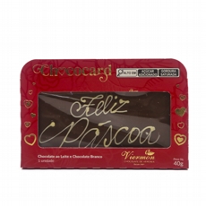 Chococard Plaquinha Feliz Pascoa - Viermon