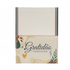 Carto de Mensagem- Gratido Todos os Dias