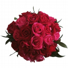 Buqu de Rosas Vermelhas e Pink