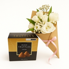 Flores Brancas e Trufas