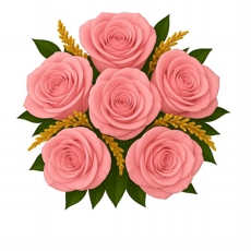 Buque Clssico 6 Rosas