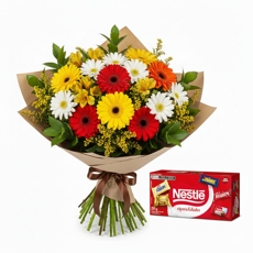 Buqu� Ra�zes do Campo + Bombons Nestle