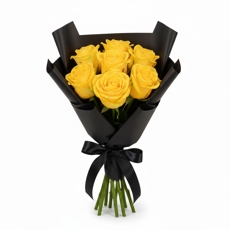 Buqu� 7 Rosas Amarelas