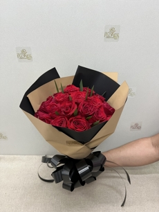 Buqu� Ramalhete Luxo com Rosas Vermelhas