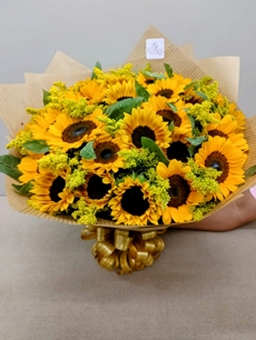 Mega Buqu de Girassis - Sol em Flores 