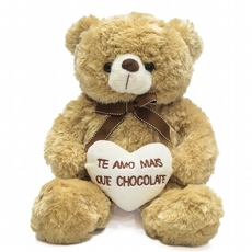 Ursinho Te amo mais que chocolate